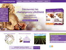 Tablet Screenshot of fr.newchapter.ca